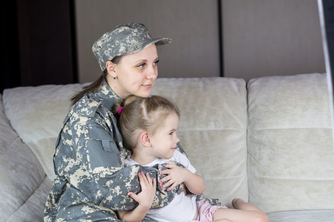 Emotional military homecoming with family — captured by The Montage Maven