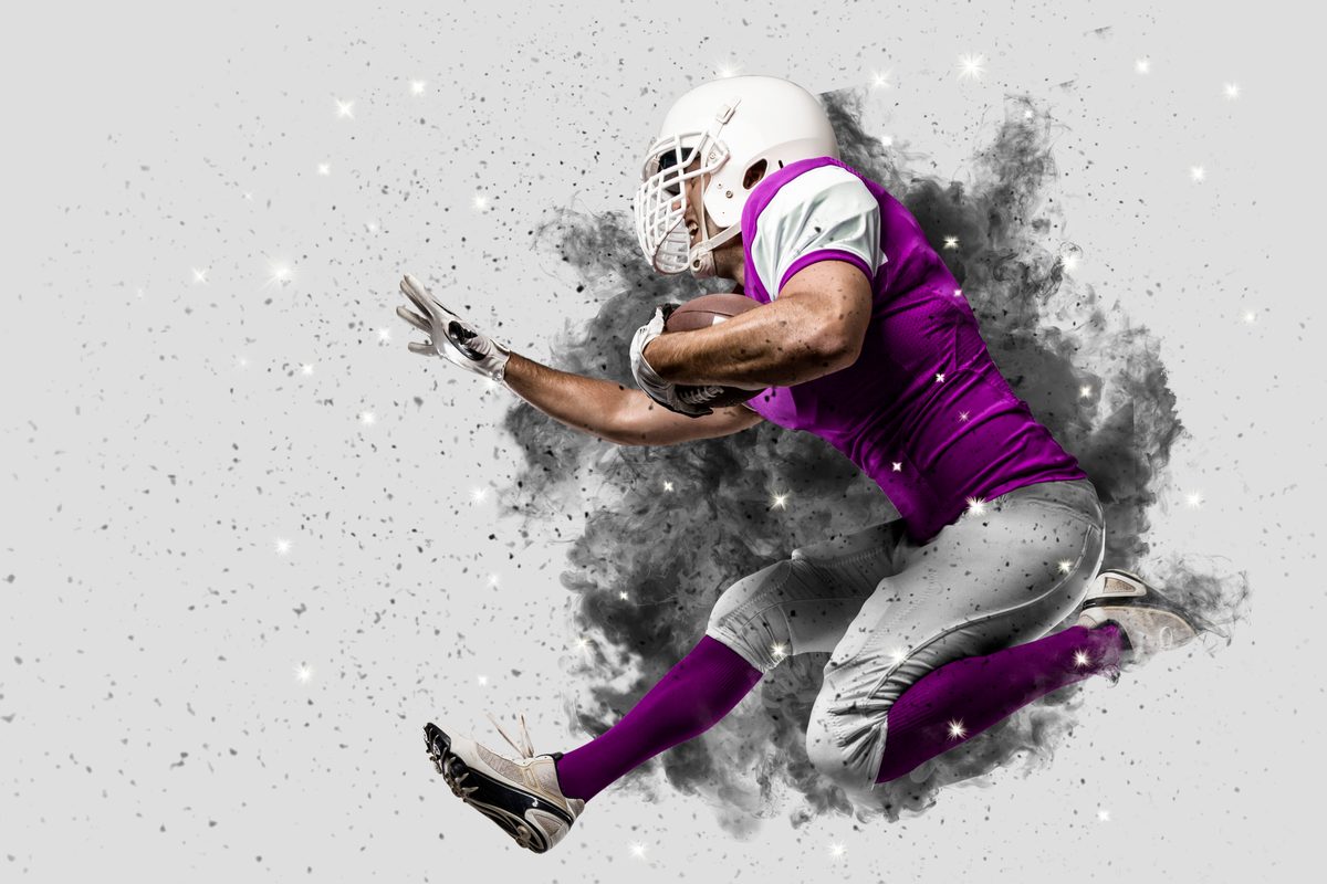 Football player sports recruiting reel